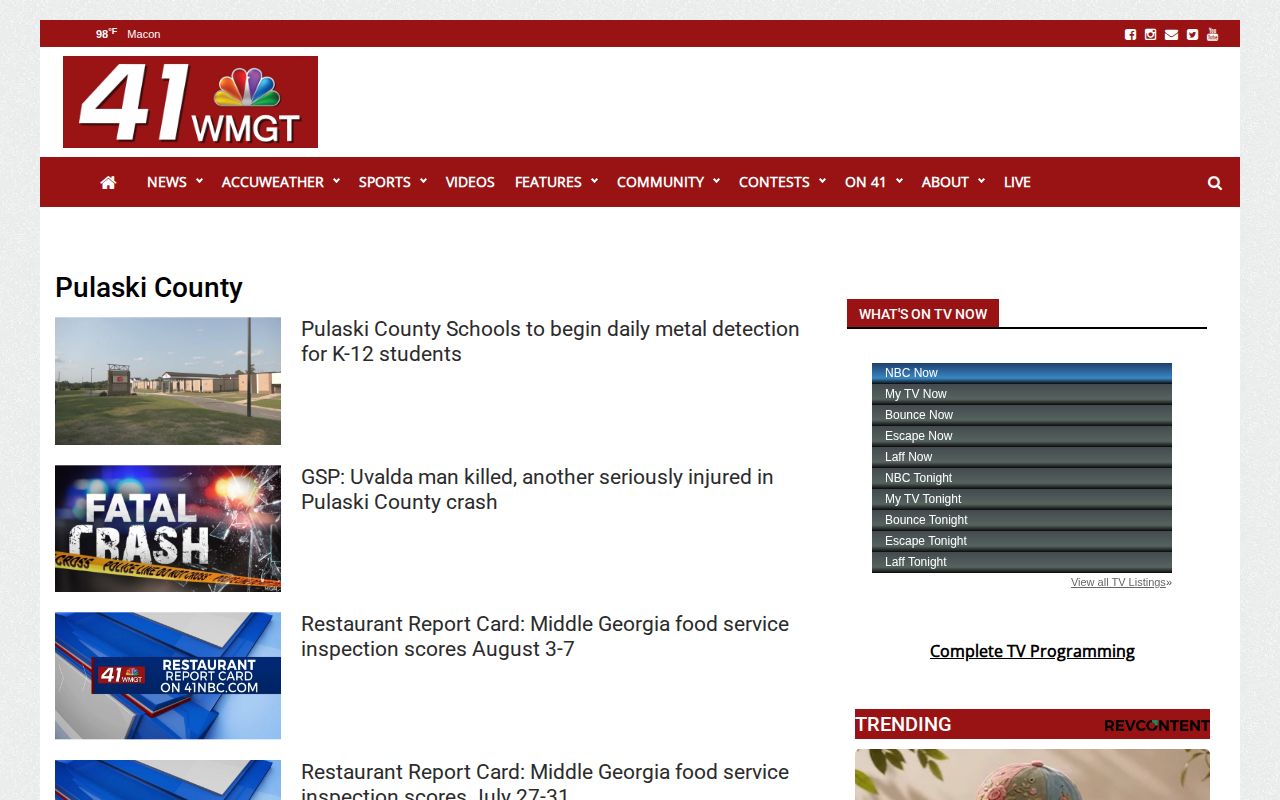 41NBC Pulaski County crime news category